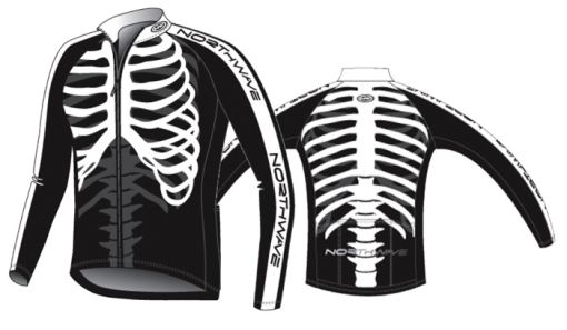 GIUBBINO NORTHWAVE SKELETON JERSEY