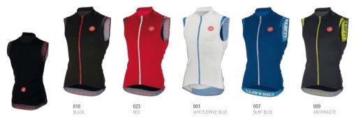 GILET CASTELLI ENTRATA 2 SLEEVELESS FZ